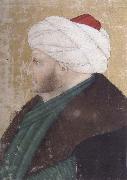 Costanzo da Ferrara Portrait of the Ottoman sultan Mehmed the Conqueror Spain oil painting artist